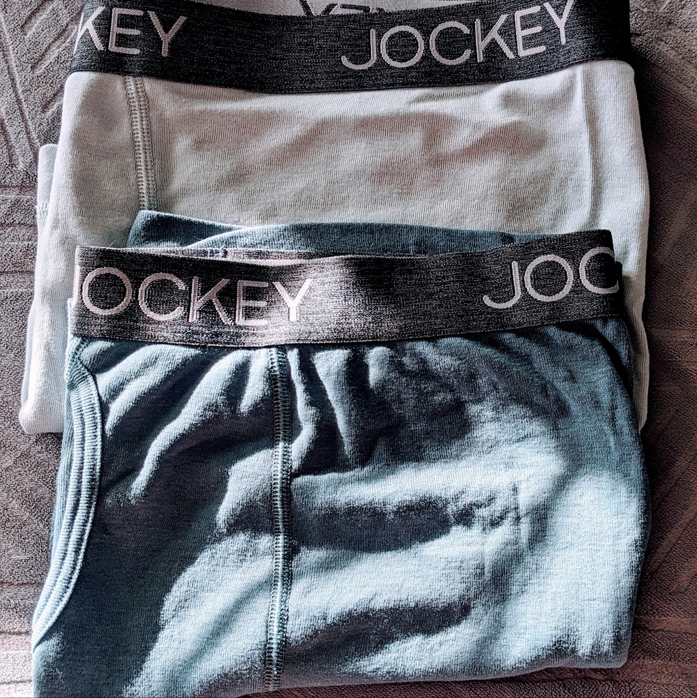 *2pk Jockey men's boxer briefs